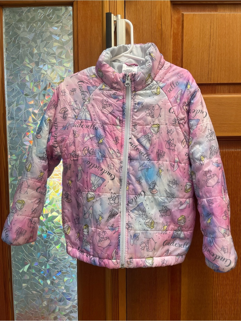 Cinderella puffy jacket sz 4